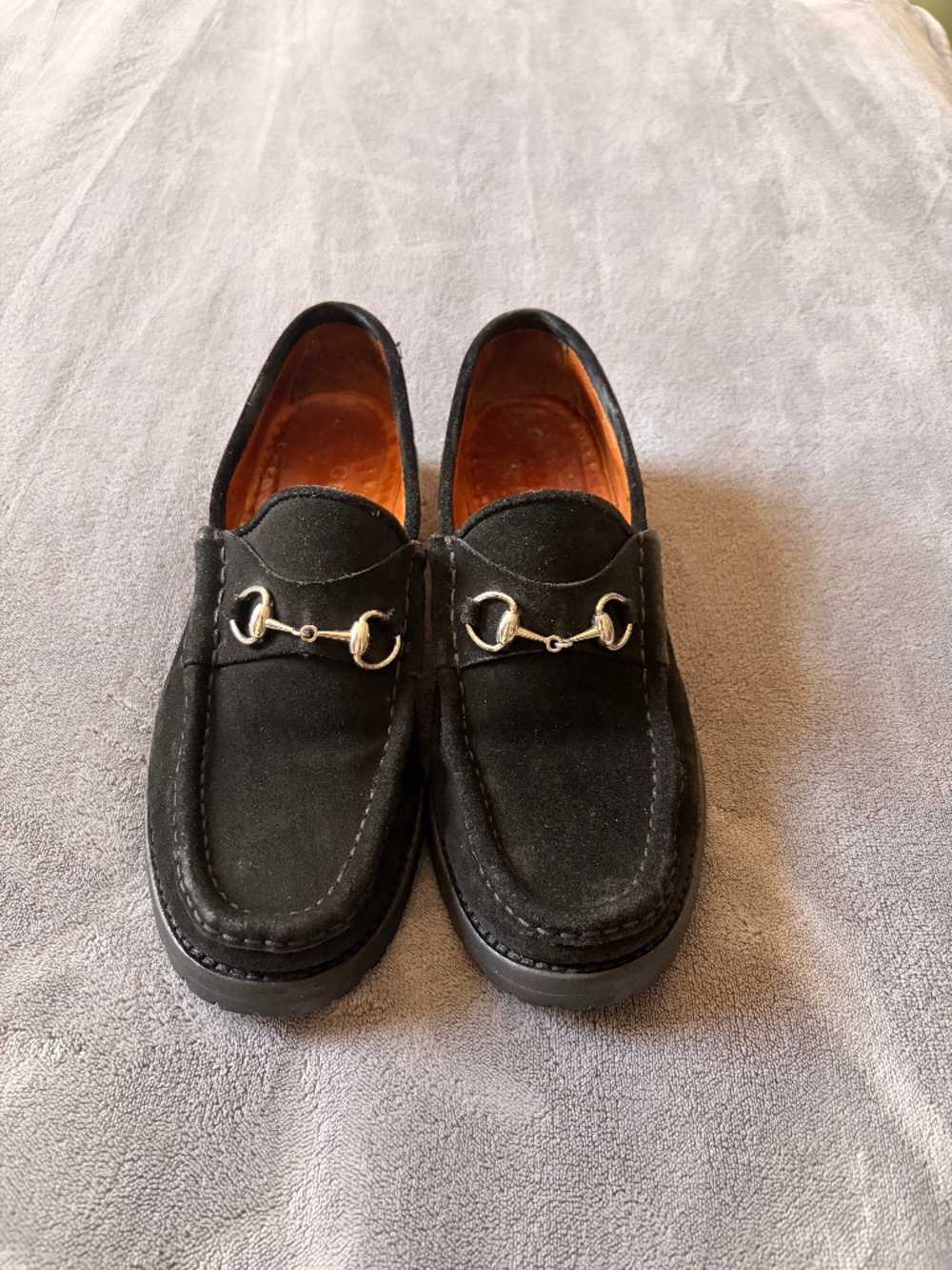 Gucci Horsebit Lugsole Loafers